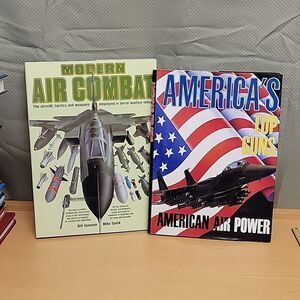 Modern Air Combat Hardcover Bill Gunston and America's top guns